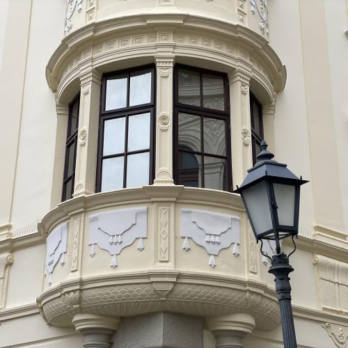 Sopron- renovation of the facade of a listed building