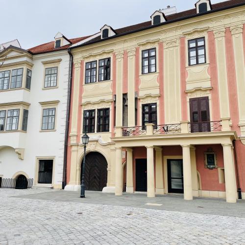 Sopron- renovation of the facade of a listed building