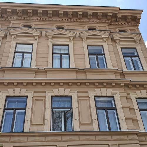 Sopron- renovation of the facade of a listed building