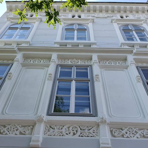 Sopron- renovation of the facade of a listed building